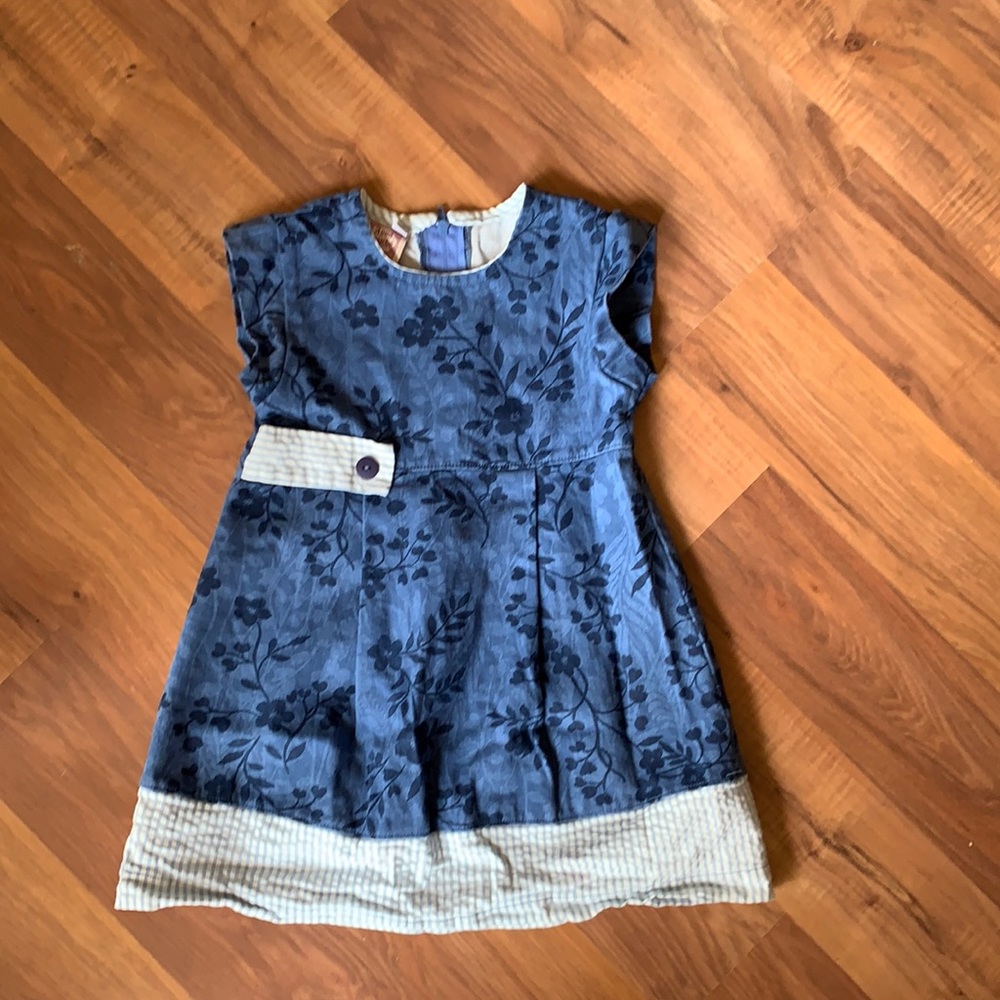 Blue Jean floral dress